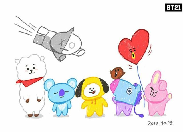 防弾少年団 Bts Bt21キャラクターイラストメンバーの名前 読み方を全公開